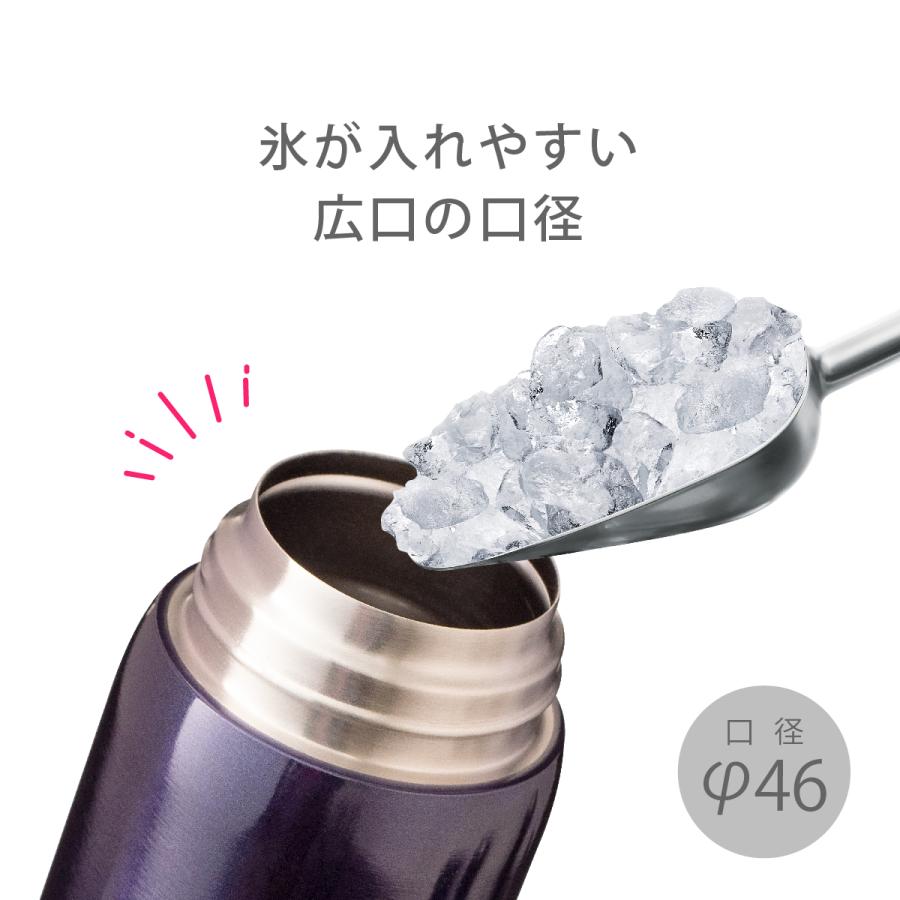 軽量ワンタッチボトル６４０ｍｌ　ネイビー 24個セット｜komeri｜02