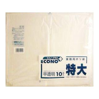 エコノつけ加える 半澄み切った 特大３００Ｌ １０枚入 Ｅ−１０ 15個仕掛ける その他キッチン、日用品、文具-キッチン、日用品、文具