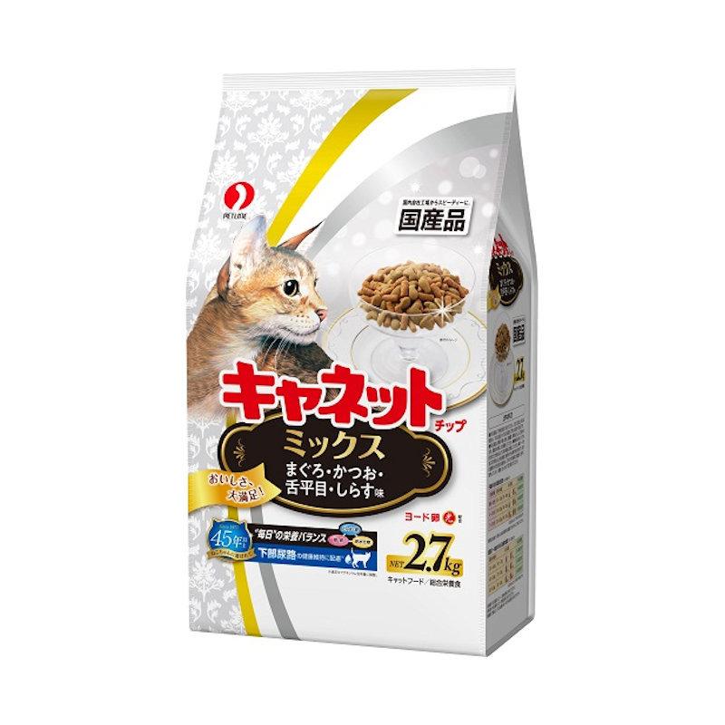ペットライン キャネットチップ ミックス 2．7kg : コメリドット