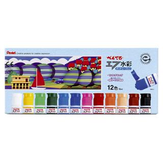 ぺんてる ポリチューブ 絵の具 １２色 コメリドットコム 通販 Paypayモール