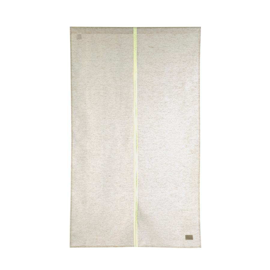 蓄光のれん 麻混 アイボリー 約85×150cm : コメリドットコム