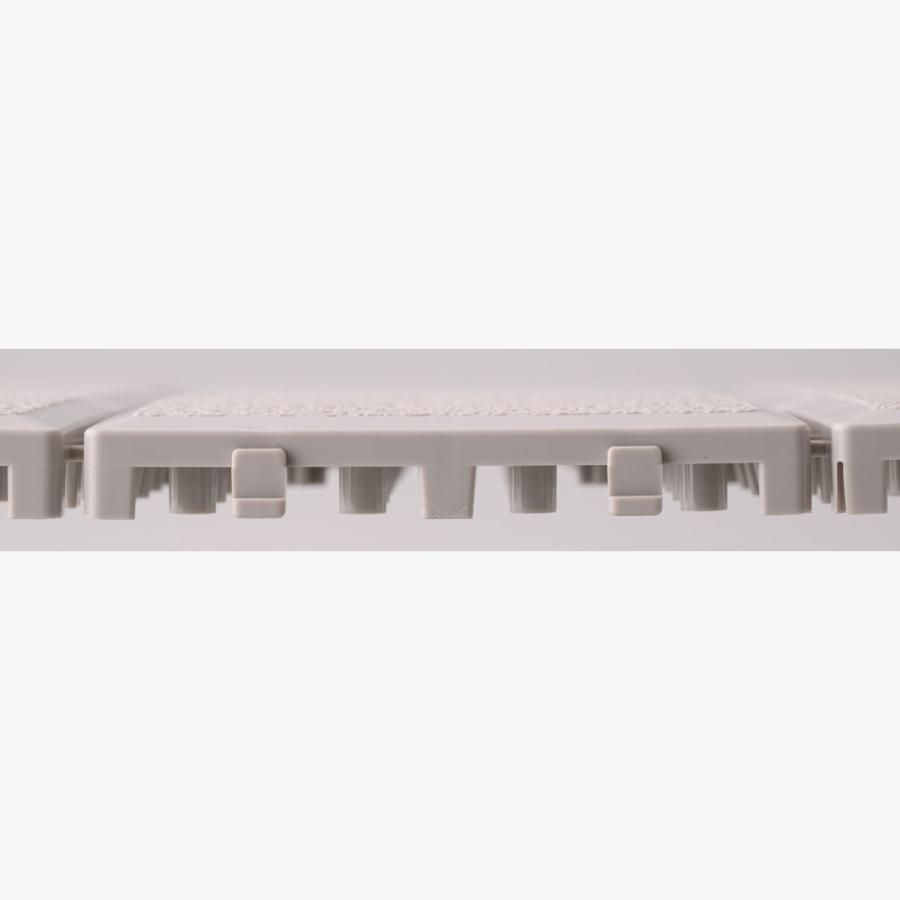 ワタナベ工業　システムエコタイル　ライトグレー 30個セット_1