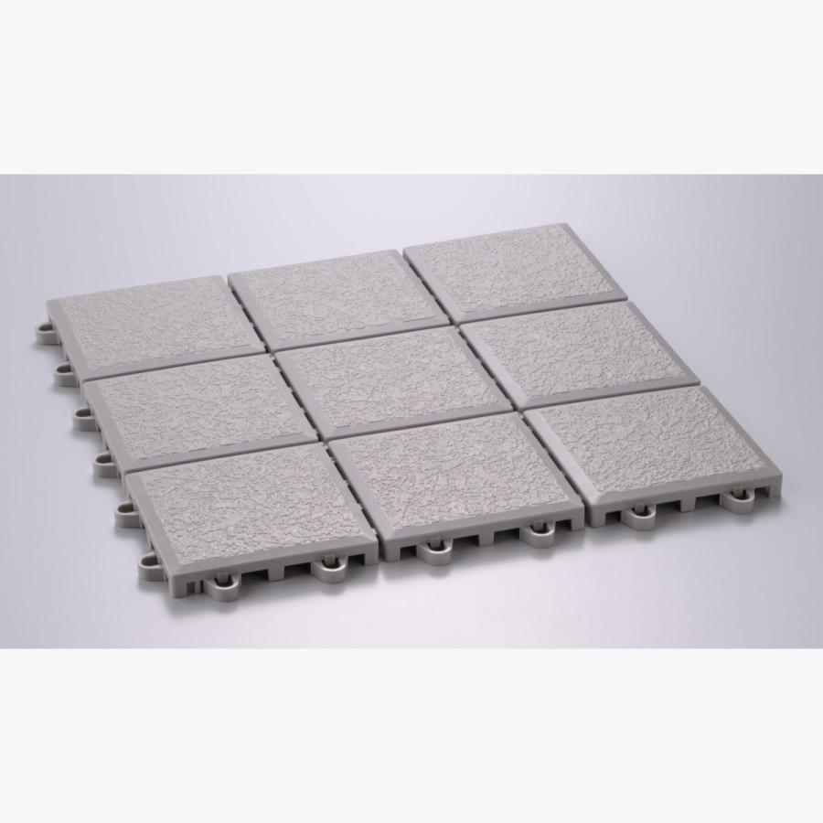 ワタナベ工業　システムエコタイル　ライトグレー 30個セット_2