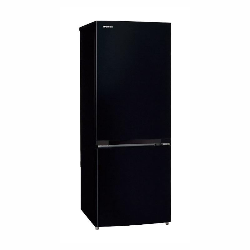 東芝 2ドア冷蔵庫 153L セミマットブラック GRーV15BS（K 