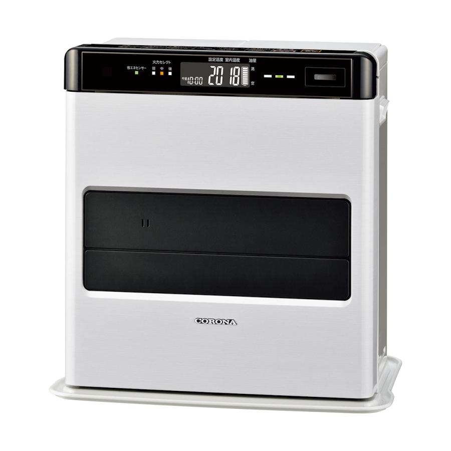 コロナ 石油ファンヒーター 木造10畳 グランホワイト FH 