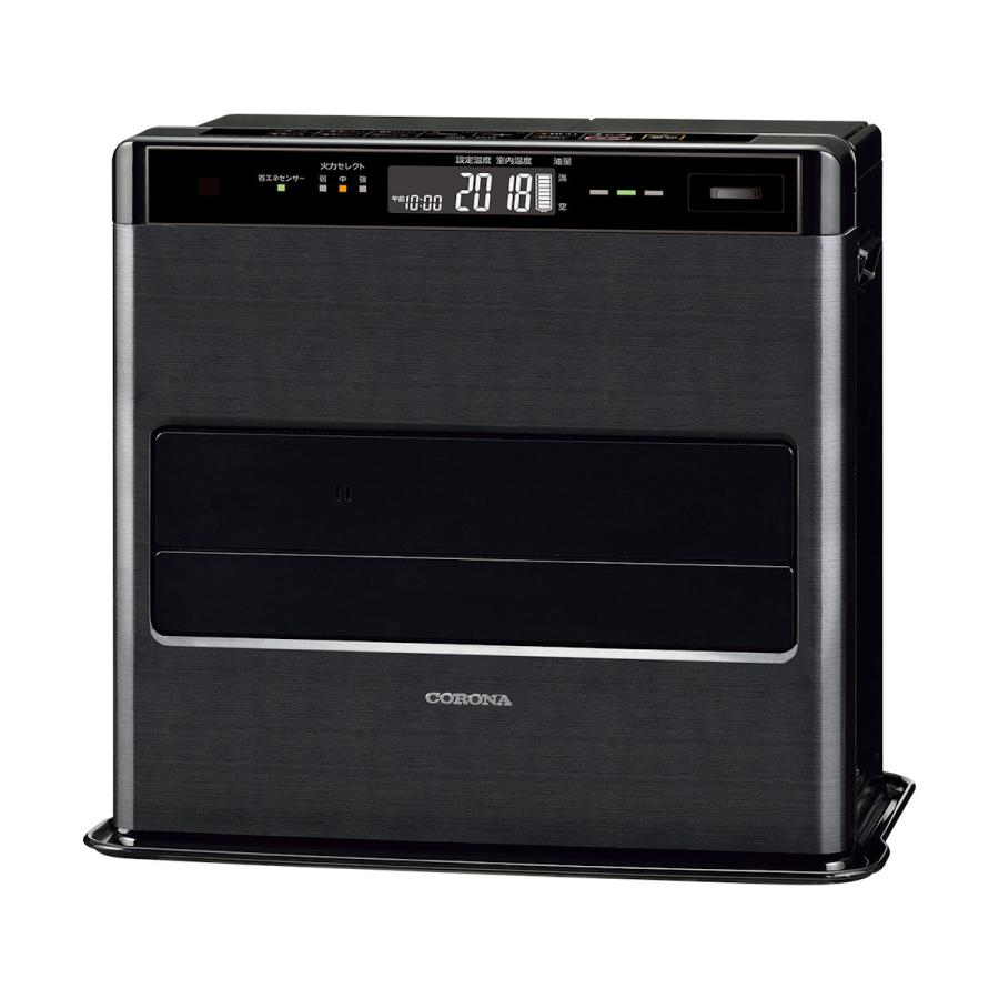 CORONA（コロナ） 石油ファンヒーター 木造15畳 グランブラック FH