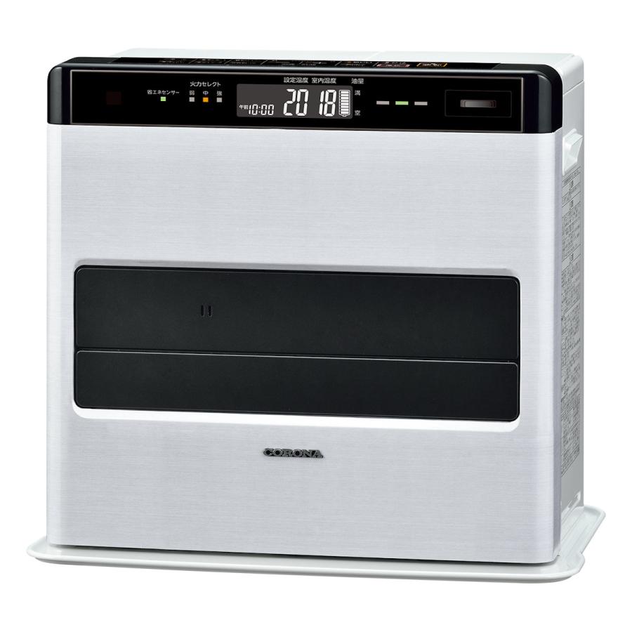 コロナ 石油ファンヒーター 木造12畳 グランホワイト FH