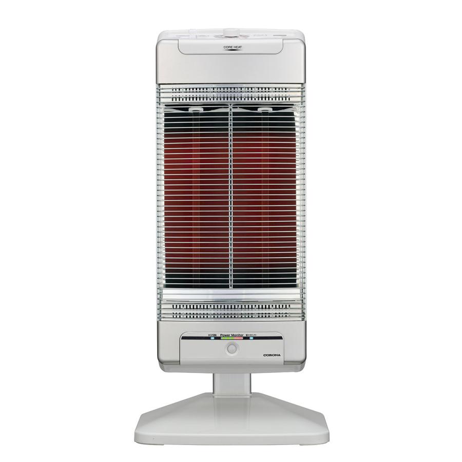 コロナ コアヒート CH-1223R(W) コロナ 電気暖房機 コアヒート ジャンパンシルバー AH−1225R