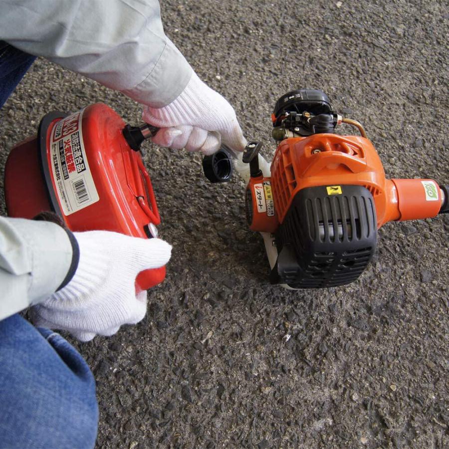 大自工業 Meltec ガソリン携行缶 3L 赤 FK−03 : コメリ