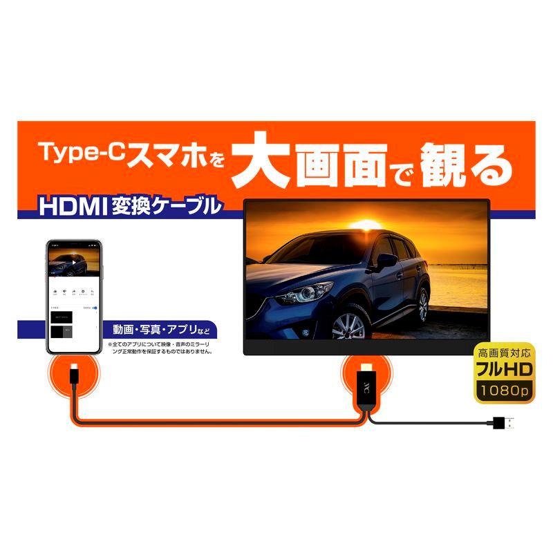 Kashimura（カシムラ） HDMI変換ケーブル Type−C用