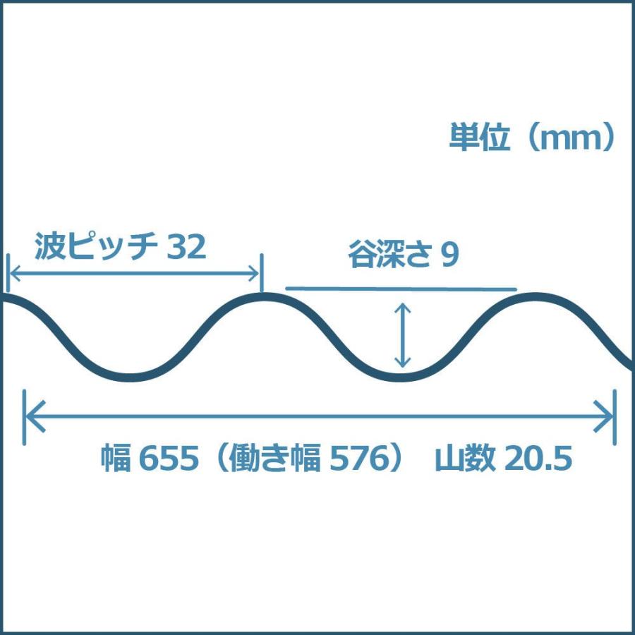 コメリ　ポリカ波板　ブロンズ　６尺　10個セット