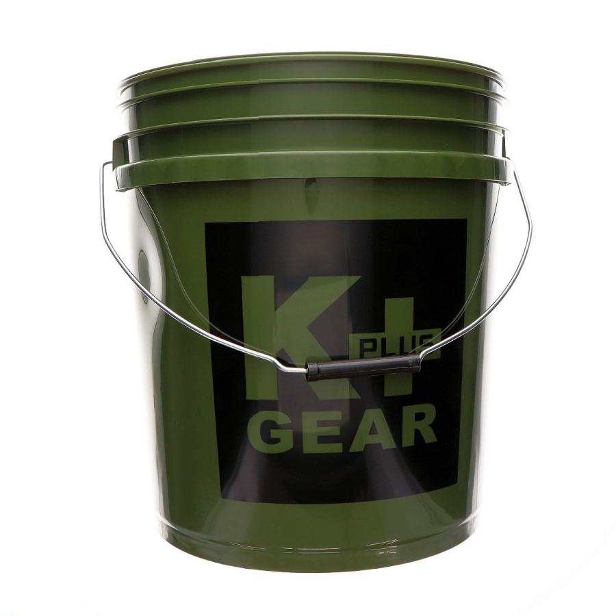 K＋GEAR 多用途バケツ 18L 取手付 カーキ : コメリドットコム