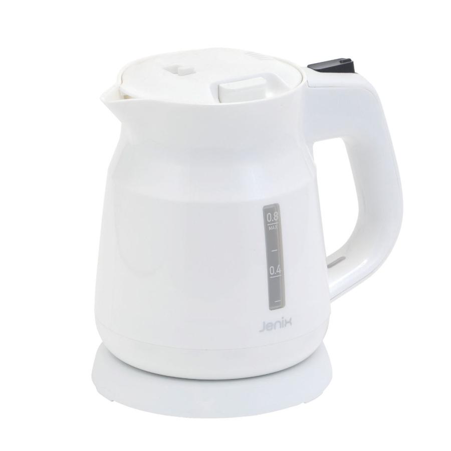 Jenix（ジェニックス） 電気ケトル 0．8L ホワイト WGK