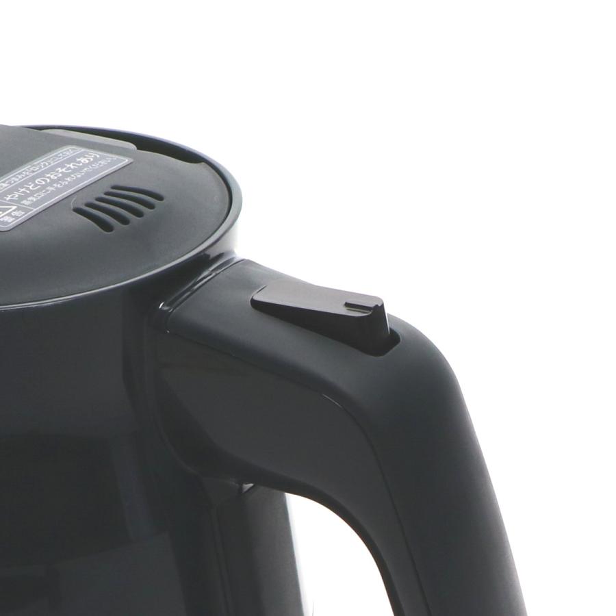 Jenix（ジェニックス） 電気ケトル 0．8L チャコールグレー
