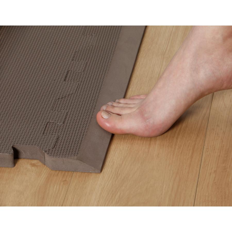 アテーナライフ 厚手だけどつまづきにくい 斜めふち付きジョイント