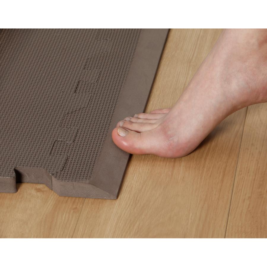 アテーナライフ 厚手だけどつまづきにくい 斜めふち付きジョイント