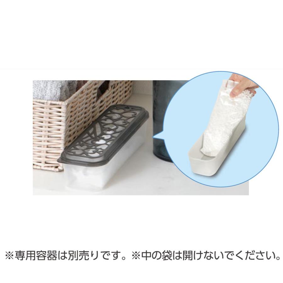 L'CREST（ルクレスト） スリム型除湿剤つめかえできるエコタイプ