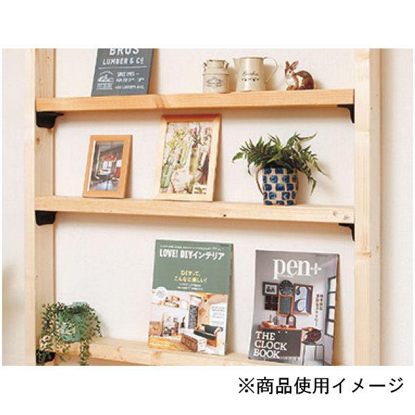 2×4ストレージブラケット棚受け ホワイト 2個セット : コメリドット