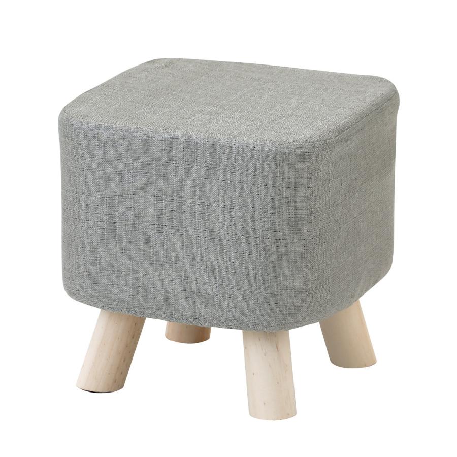 スツール n アテーナライフ ミニファブリックスツール グレー : コメリドットコム