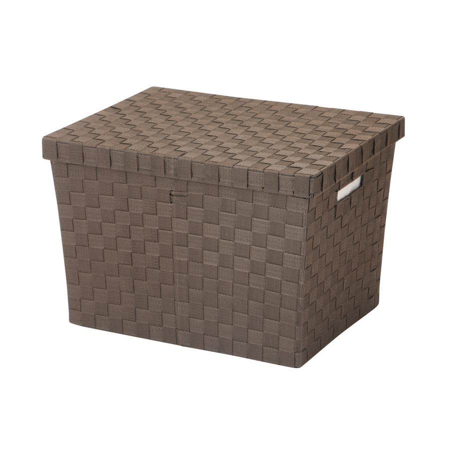 フタ付きPPバスケット L ブラウン : コメリドットコム - 通販