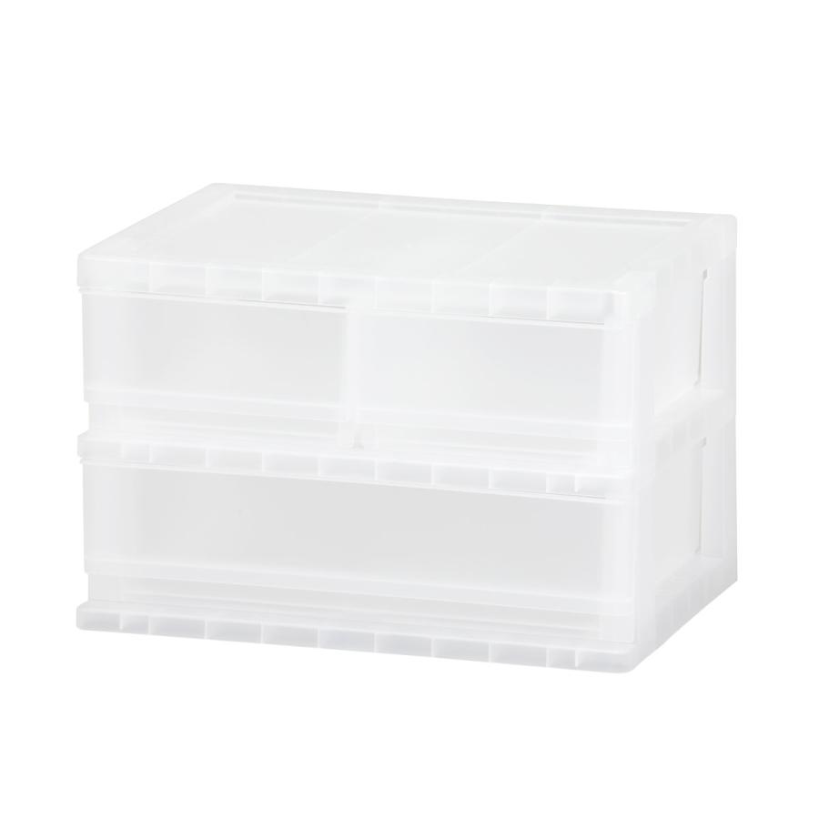 アテーナライフ すっきり収納インボックス引出し 3引出し クリア 6個