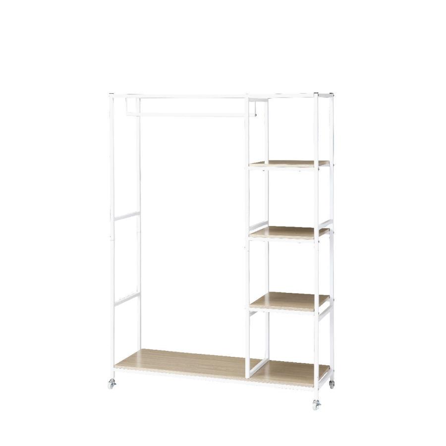 超特価激安 アテーナライフ ワードローブ ４段棚付き ホワイト ｍ０４７ 即納特典付き Siscaingenieria Com Py