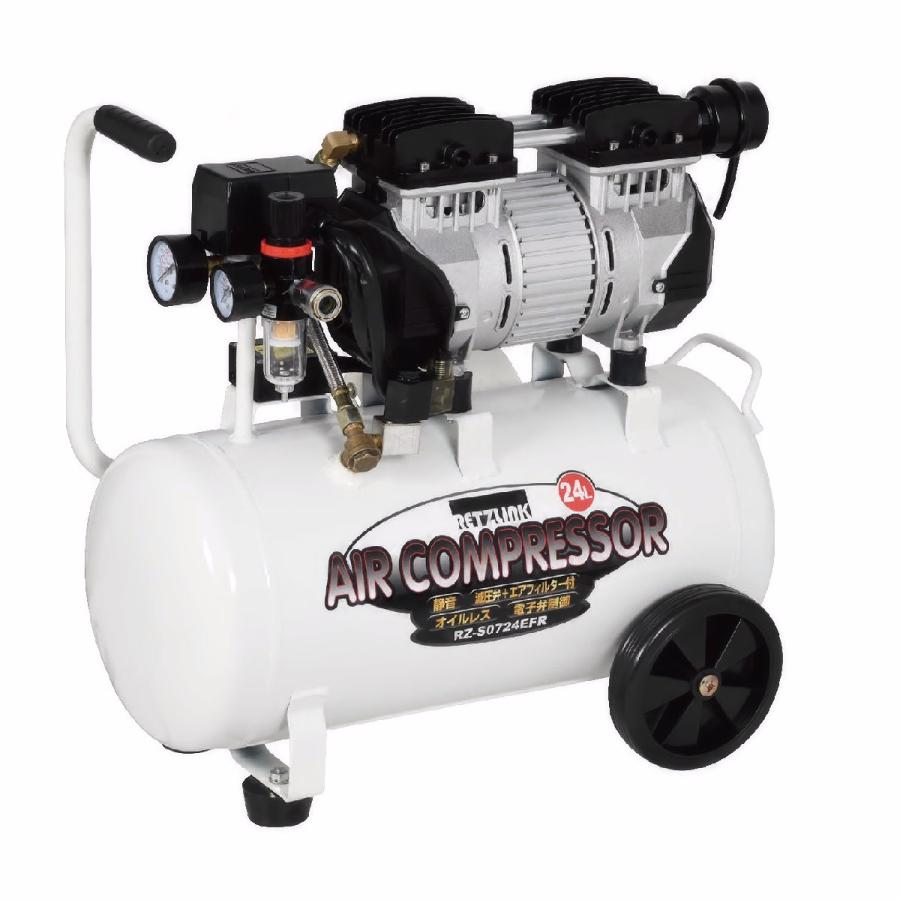RETZLINK 静音エアコンプレッサー 24L RZ RETZLINK 静音エアコンプレッサー 24L RZ