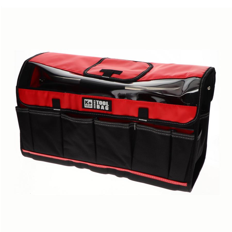 K＋GEAR カバー付ステンレスハンドルツールバッグ ＃51