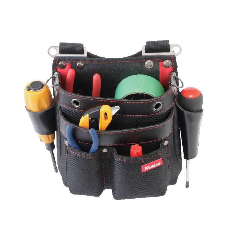 K＋ 2段電工袋 工具差し付き MK−202 : コメリドットコム