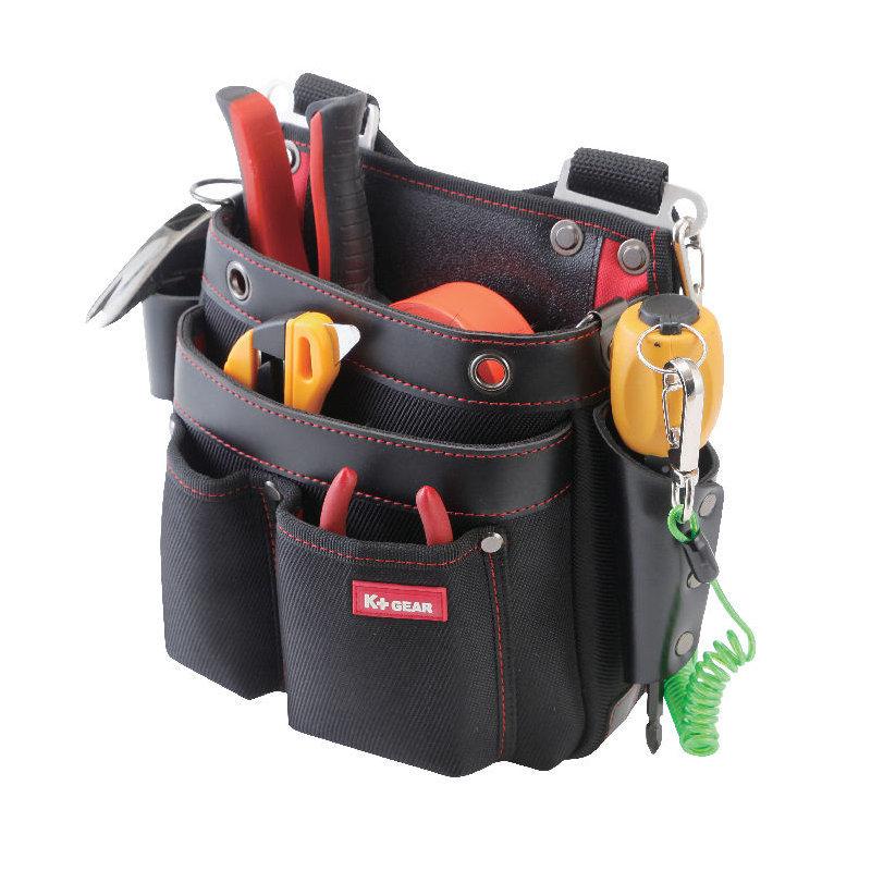 K＋ 2段電工袋 工具差し付き MK−202 : コメリドットコム