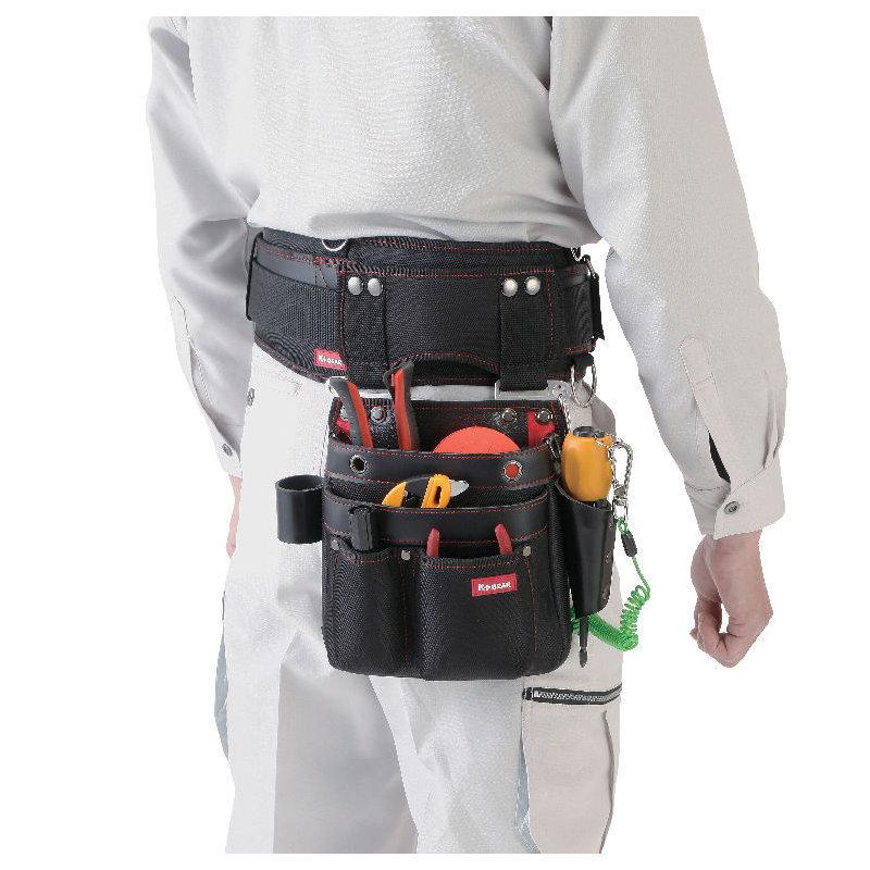 K＋ 2段電工袋 工具差し付き MK−202 : コメリドットコム