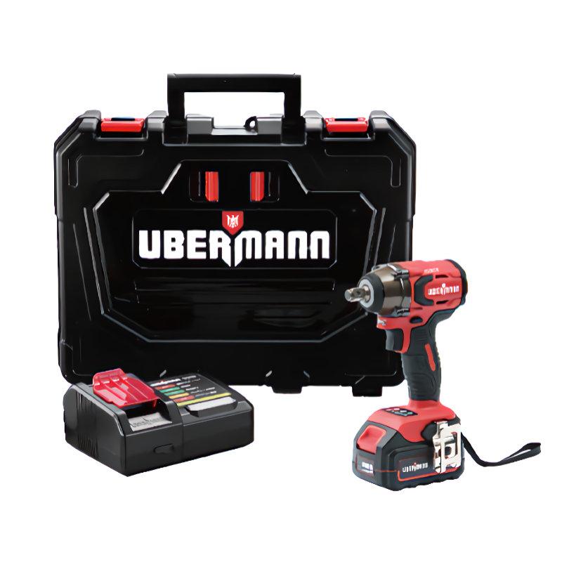 ＵＢＥＲＭＡＮＮ（ウーバマン）　１８Ｖインパクトレンチ　５．０Ａｈ電池パック・充電器セット　ＵＢ１８ＶＩＷＢＬ５０ＢＰＣＧ｜komeri｜02