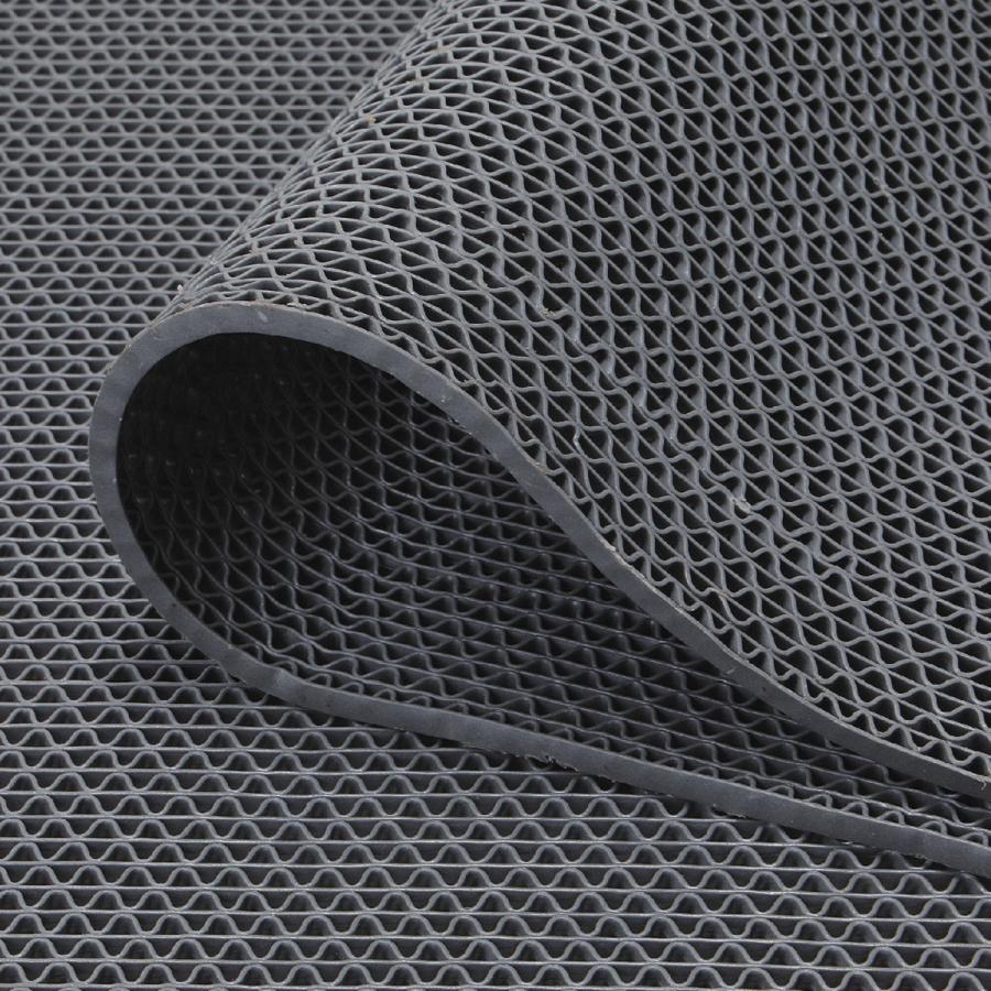 K＋BUILD 水切りノンスリップマット 90×200cm グレー