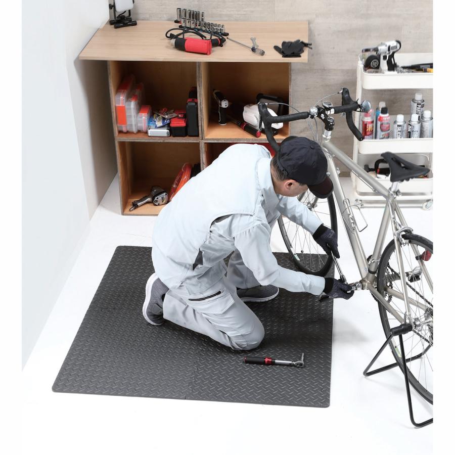 K＋BUILD クッションワークマット 54×54cm 4枚入り