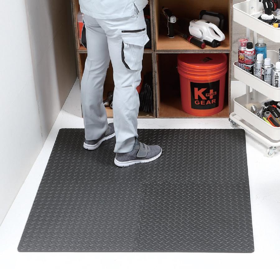K＋BUILD クッションワークマット 54×54cm 4枚入り