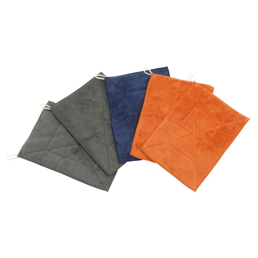 アテーナライフ 抗菌防臭マイクロファイバークロス 厚手 20×30cm