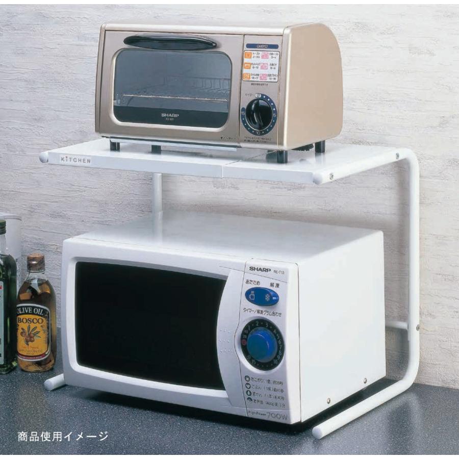 即日発送！レンジ上ラック 伸縮タイプ レンジ上ラック 伸縮タイプ : コメリドットコム - 通販 - Yahoo