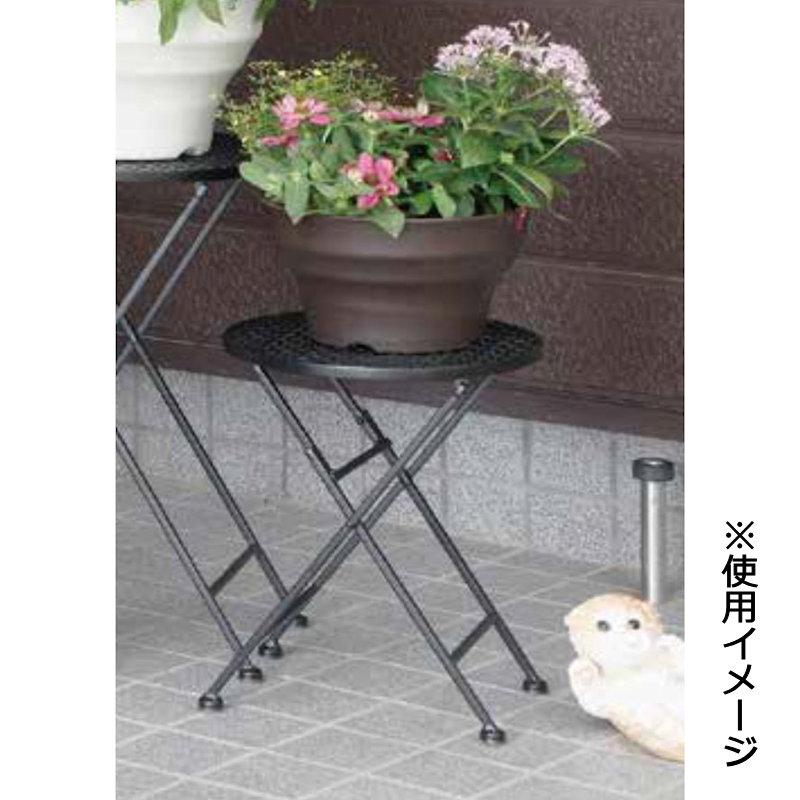 Breezy Green 折りたたみメッシュスタンド 丸型 直径28