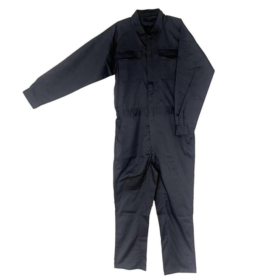 K＋WORKS 綿混TCつなぎ服 チャコール 5L : コメリドットコム