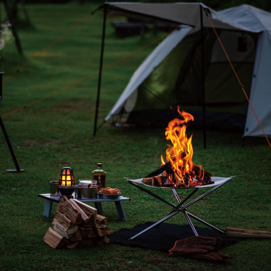 ナチュラルシーズン 焚き火台マット 60×60cm : コメリドットコム