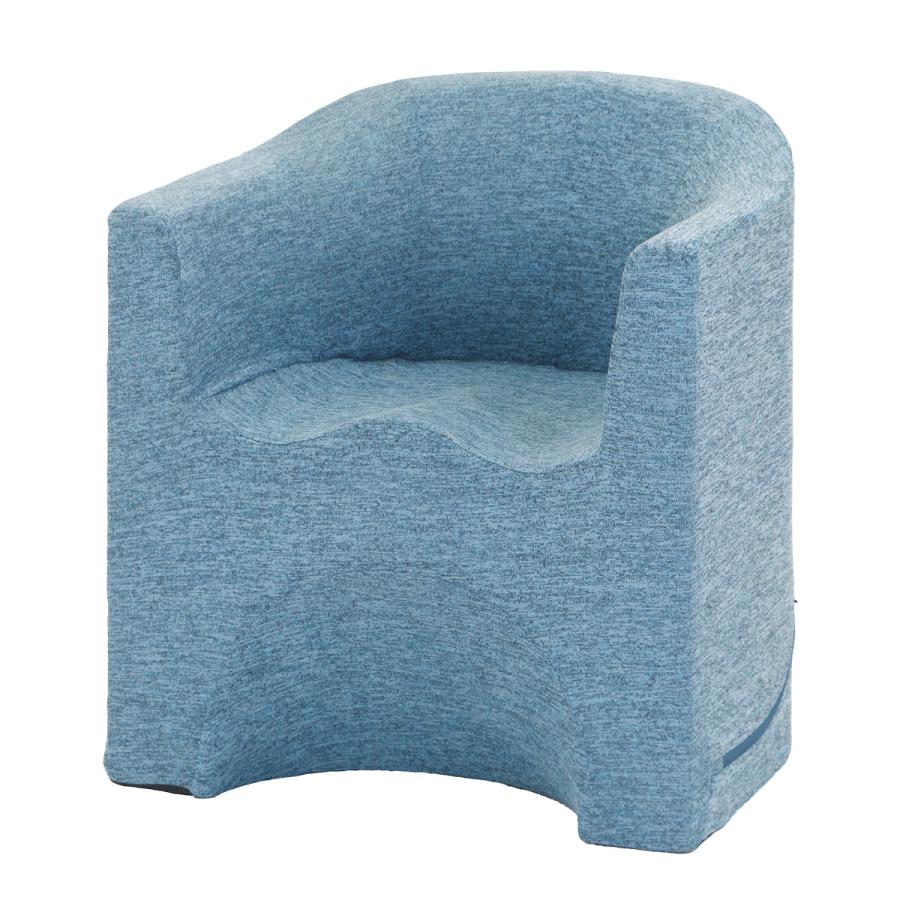 アテーナライフ 超軽楽（かるらく）チェア ハイタイプ ブルー : コメリ