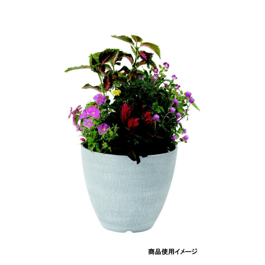 か るいストーン調ポット ホワイト 直径２０ 高さ１７ｃｍ コメリドットコム 通販 Yahoo ショッピング