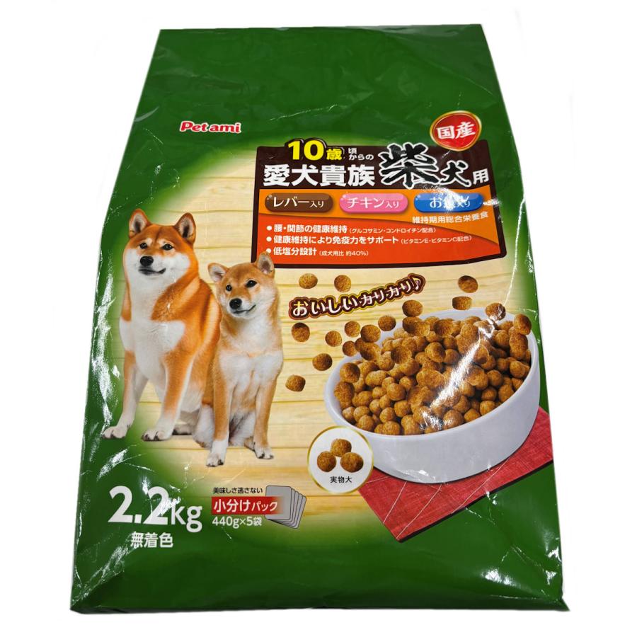 Petami 愛犬貴族 柴犬用 10歳頃から 2．2kg : コメリ