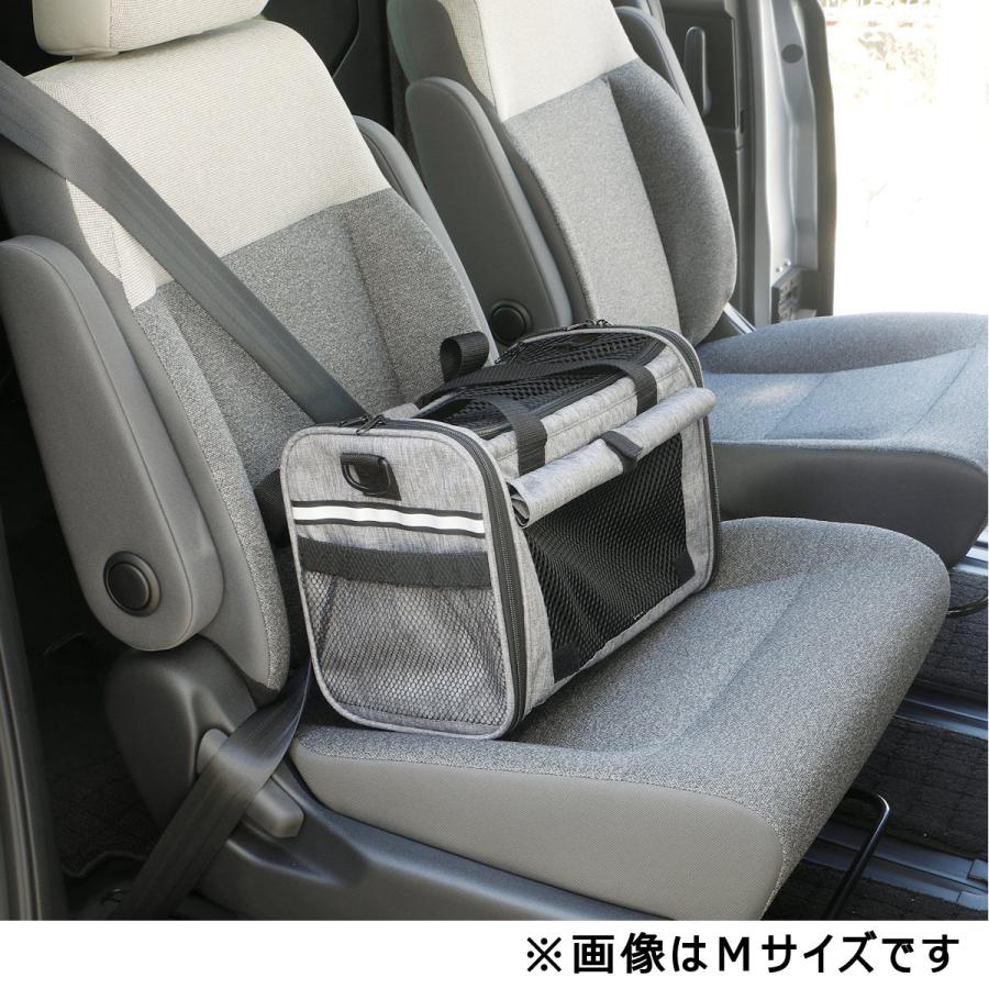 Petami ペットキャリーバッグ 3WAY グレー L : コメリ