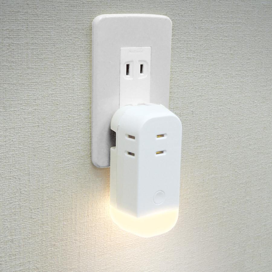 トップランド ライト付きコンセントタップ 3個口 M7410 : コメリ