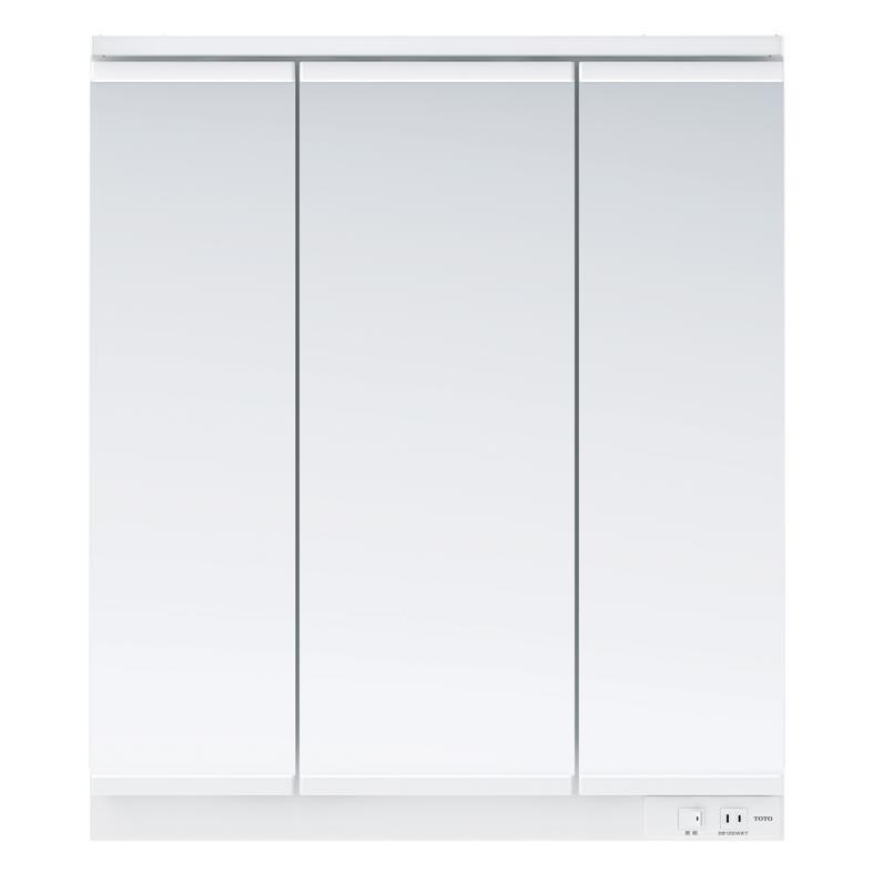 TOTO 洗面化粧台(KZ用) 間口750 三面鏡 ワイドLED TOTO 洗面化粧台(KZ用) 間口750 三面鏡 ワイドLED