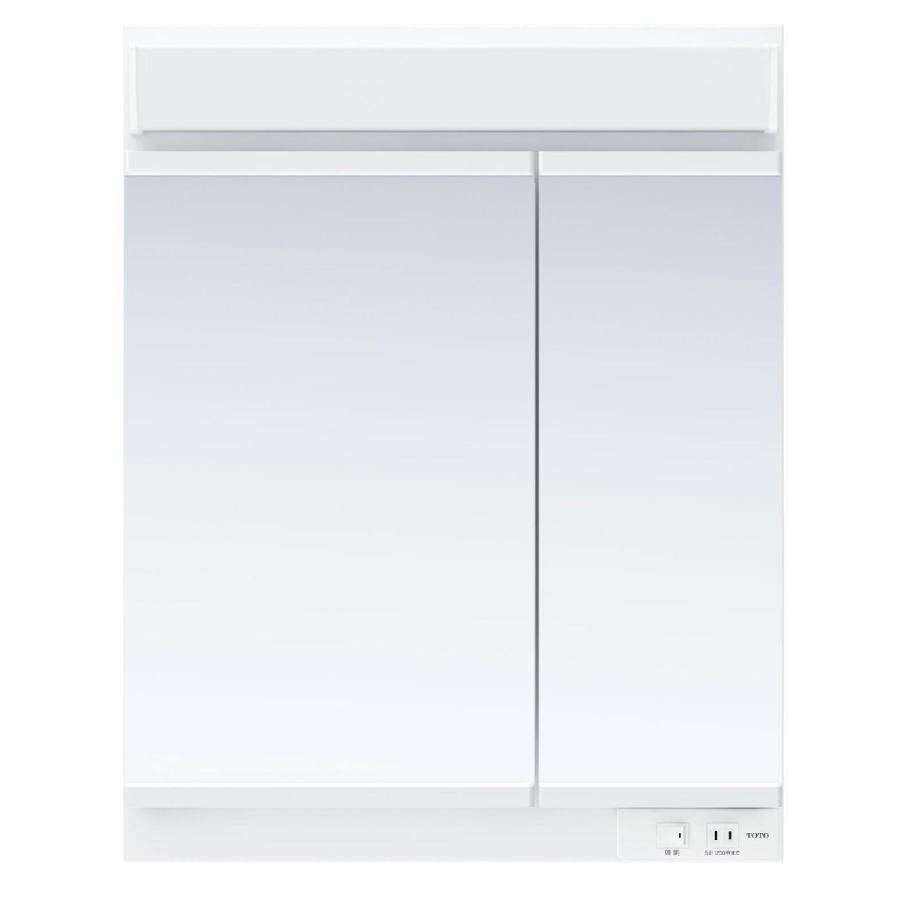 TOTO 洗面化粧台（KZ用） 間口600 二面鏡 LED
