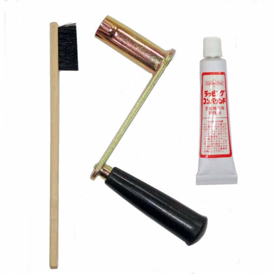 ゴールデンスター 手動式芝刈機用 工具研磨セット GLー100