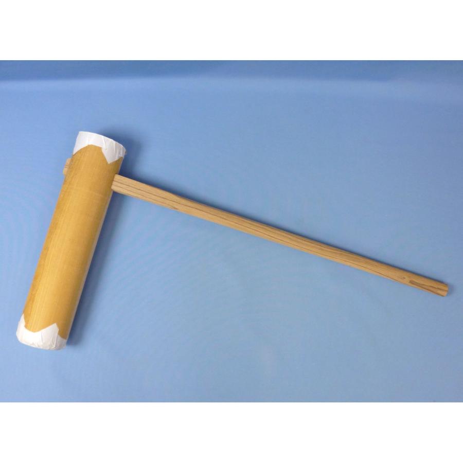 餅つき用杵 けやき 大人（中） 杵直径10．5×45cm 柄の長さ