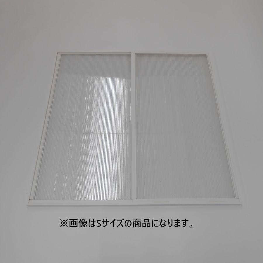 エコな簡易内窓 アクリサンデー 新エコな簡易内窓キット品 Mサイズ ライトブラウン